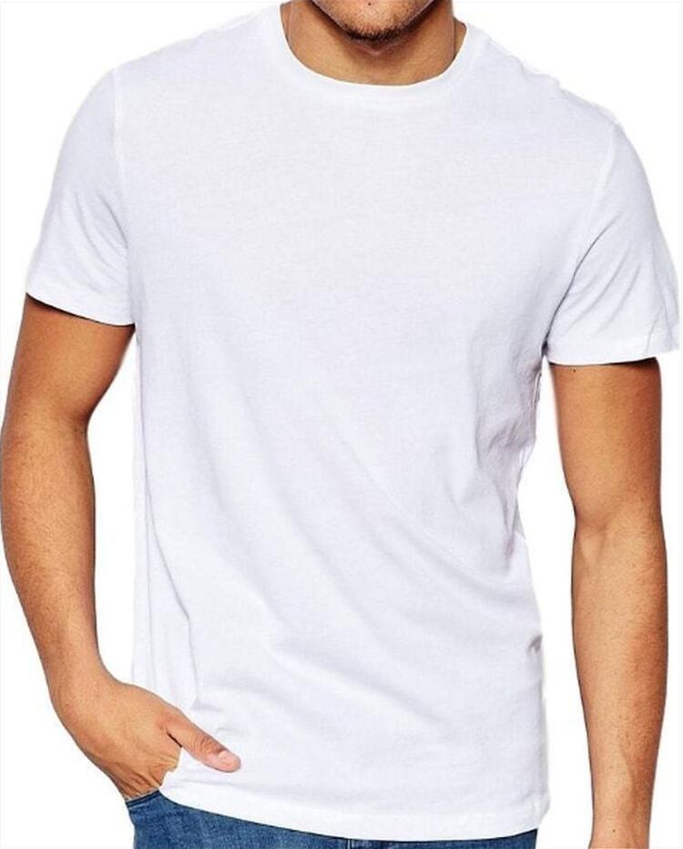 T-shirt unisex in jersey di cotone Map 3001 Bianco TRI-PACK Map