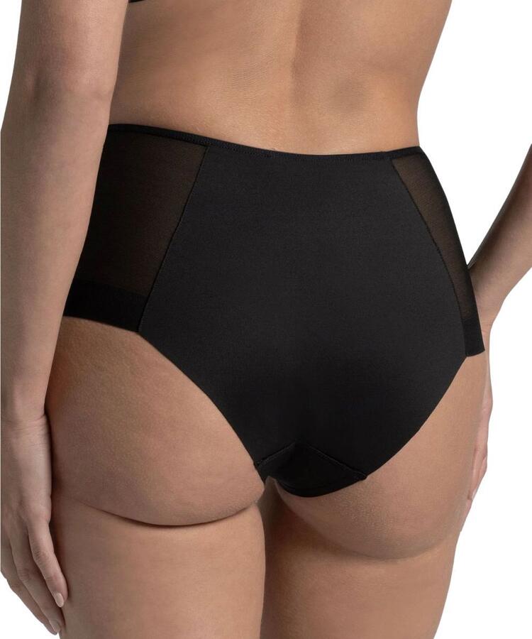 Slip panties vita alta in microfibra e tulle Lepel Tesoro 306 Lepel