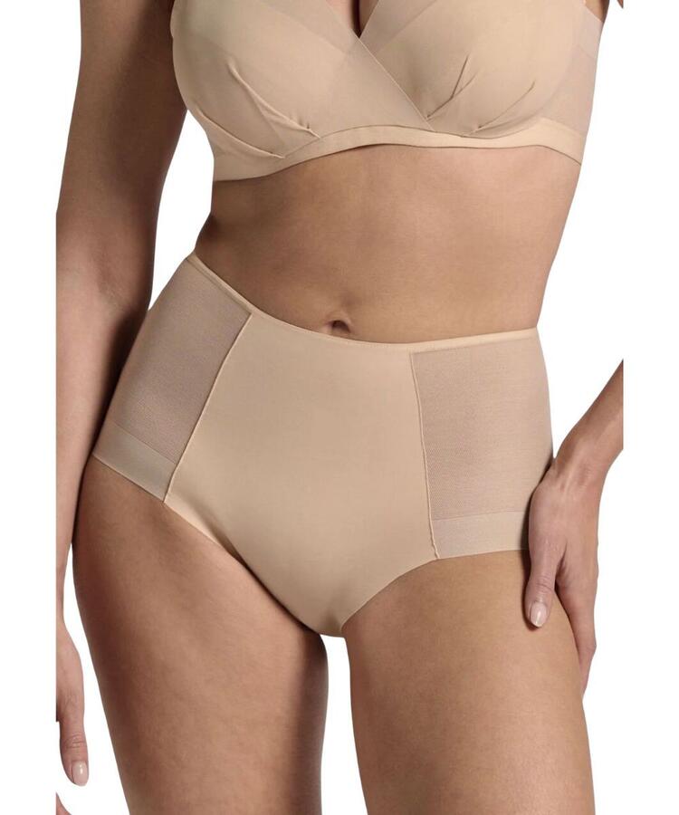 Slip panties vita alta in microfibra e tulle Lepel Tesoro 306 Lepel