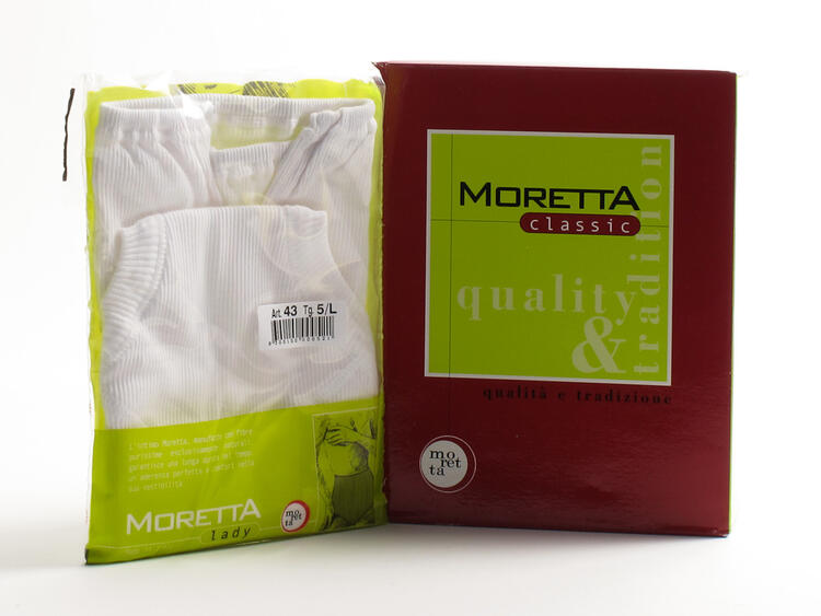 Culotte donna alta a costine Moretta 43 tg.8 Moretta