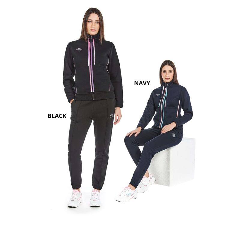 TUTA SPORTIVA DONNA FULL ZIP UMBRO UOS32162 Umbro