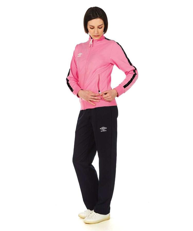 Superga 32238 women's spring tracksuit in brushed cotton with zip Umbro