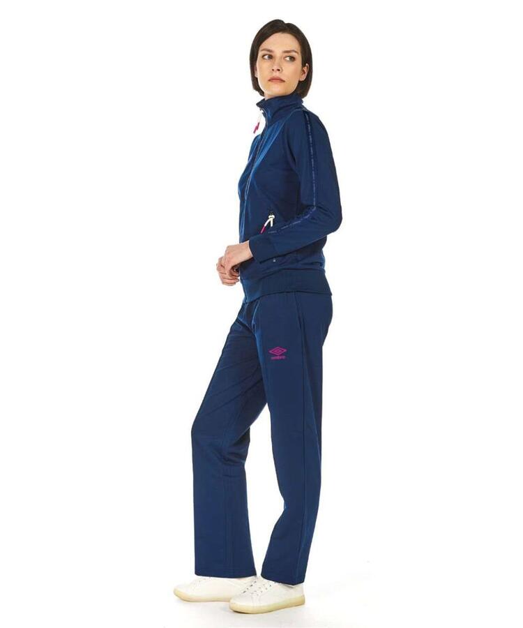 Superga 32238 women's spring tracksuit in brushed cotton with zip Umbro