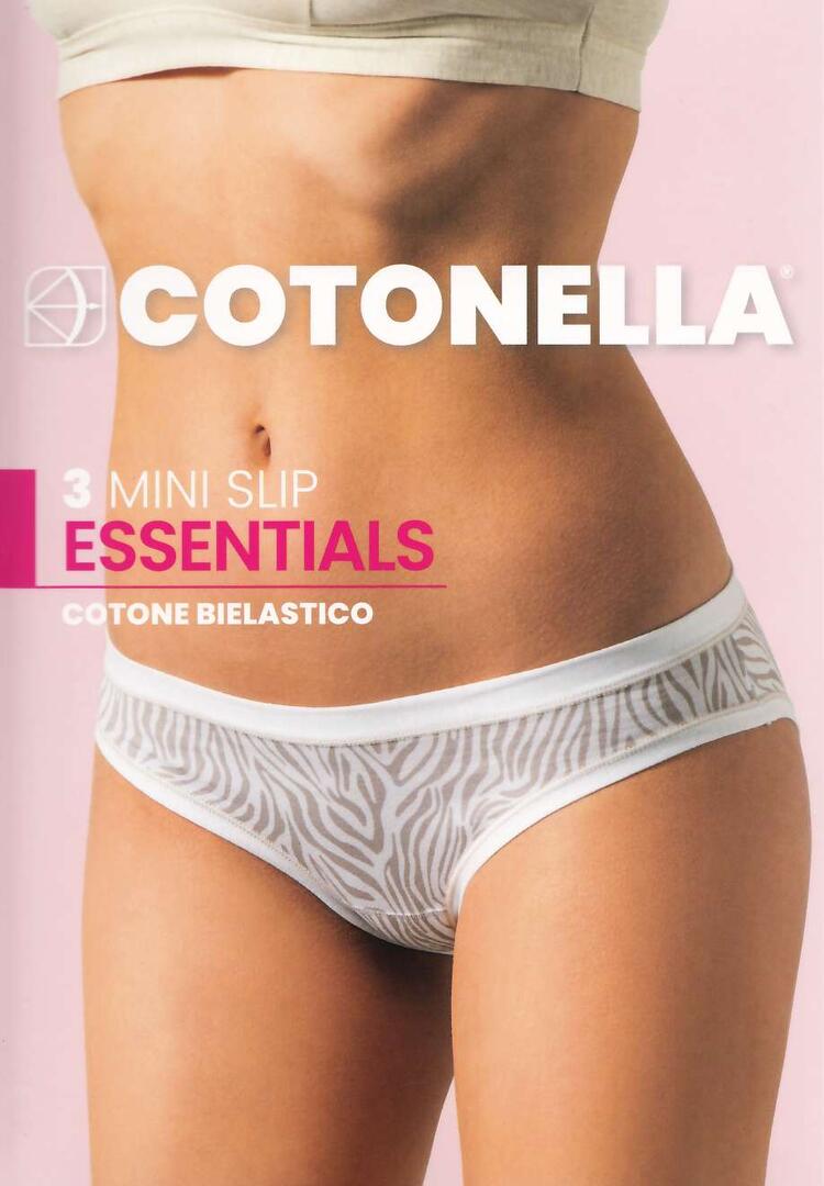 Cotonella Cotonella Ladies Boxer Shorts Cotton White 2-Pack