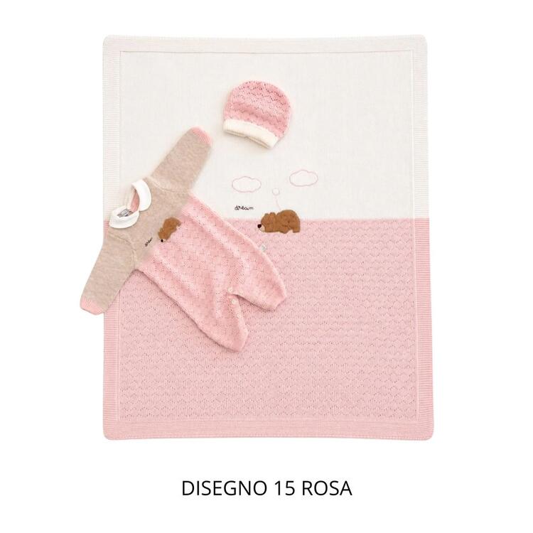 SET 3 PEZZI NEONATO NASCITA NAZARENO GABRIELLI NG-3488 Nazareno Gabrielli