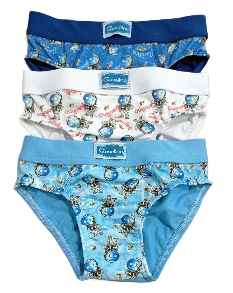 Gasolino U3667 children's briefs in stretch cotton GASOLINO