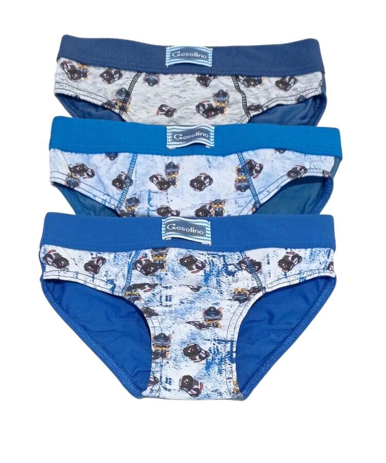 Slip bambino in cotone elasticizzato Gasolino U3803 GASOLINO
