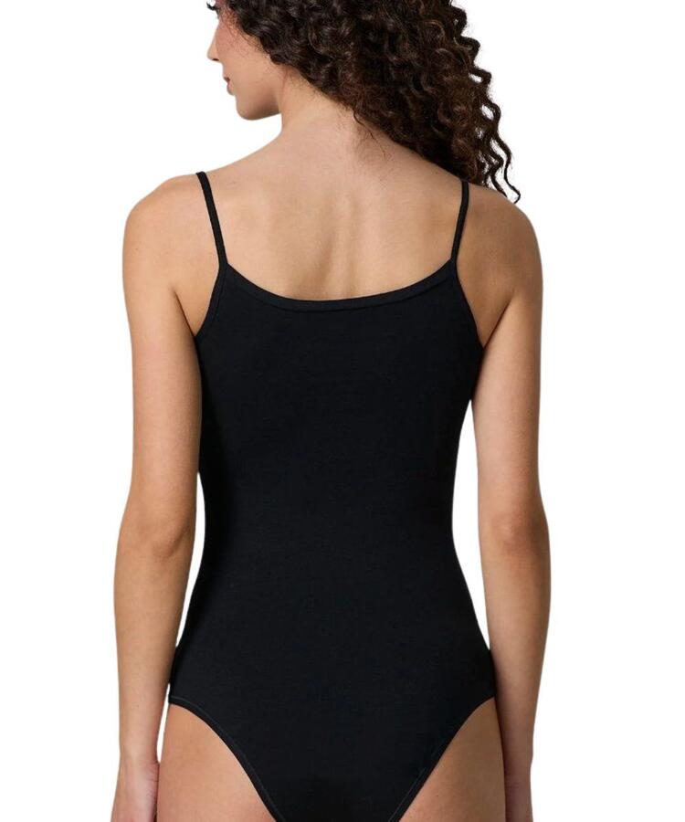 Body top a spalla stretta in cotone elasticizzato Jadea 4155 Jadea