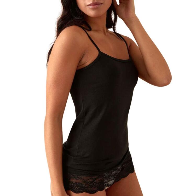 Jadea 4327 Women's Modal Cotton Lace Camisole Top Jadea