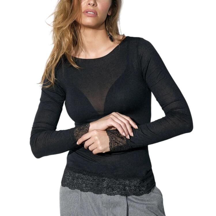 Maglia sottogiacca scollo a barca in modal e cashmere Jadea 4649 Jadea