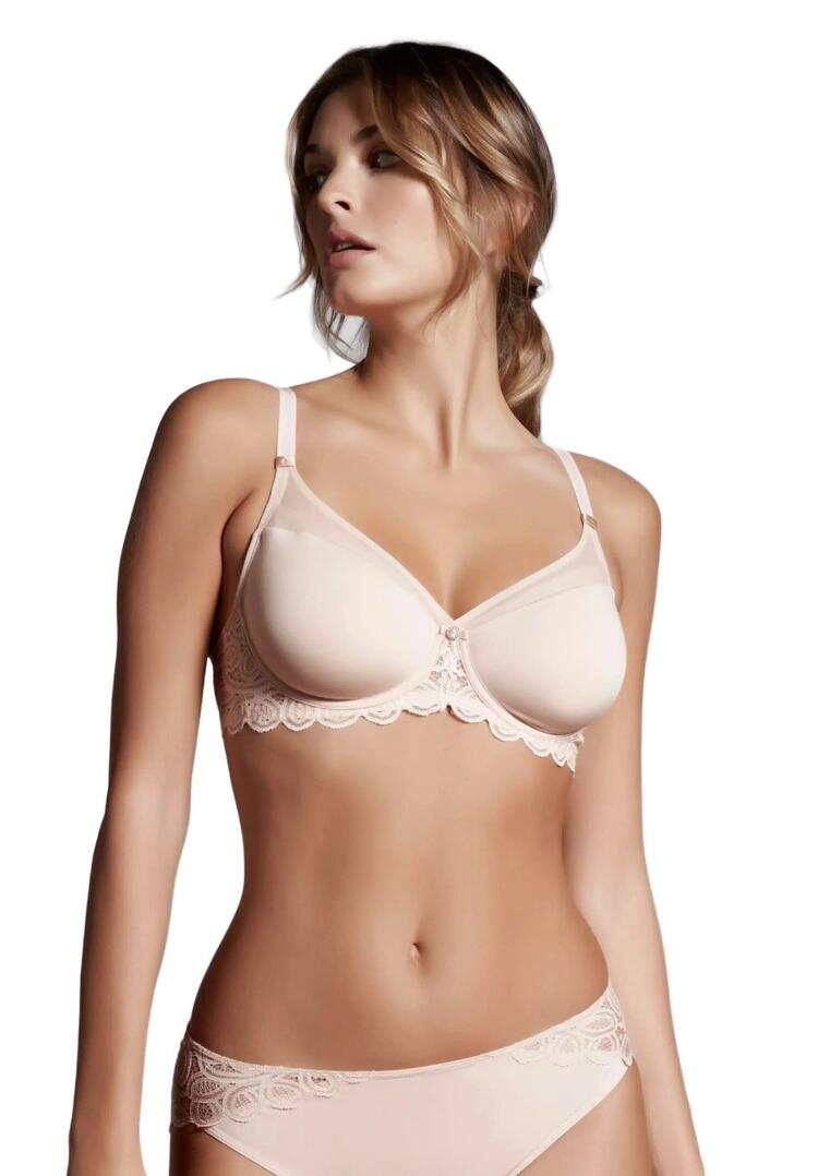 Unlined bra with underwire in micro and lace Lepel Belseno Soiree 481 Coppa  C D E Lepel