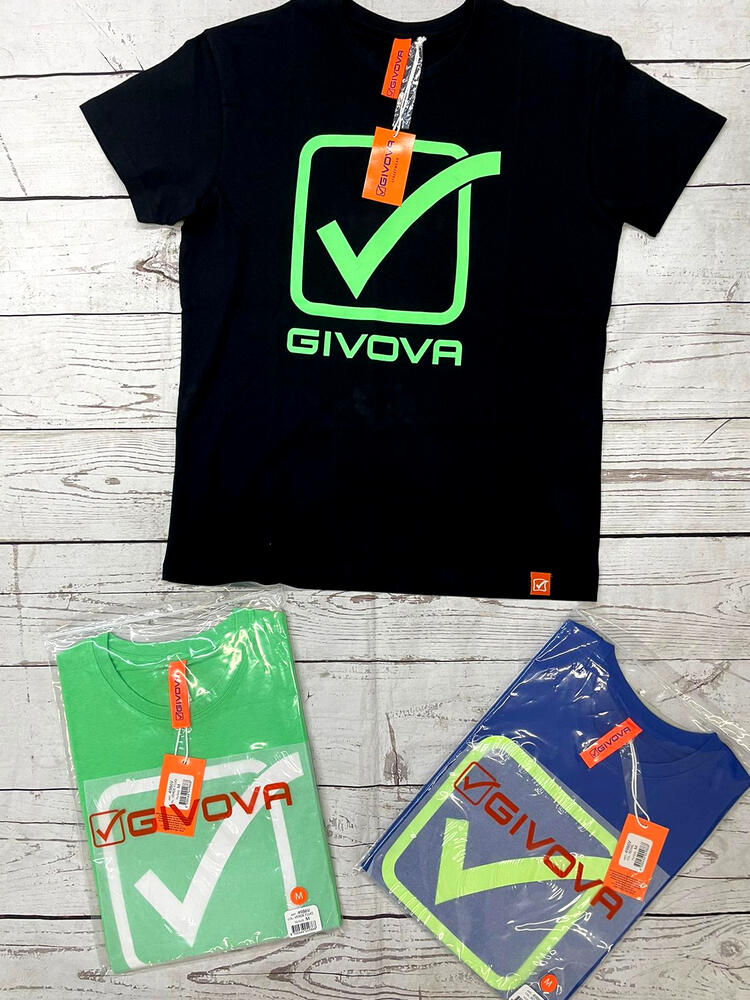 MEN'S SHORT SLEEVE CREW NECK T-SHIRT GIVOVA 4986 Givova