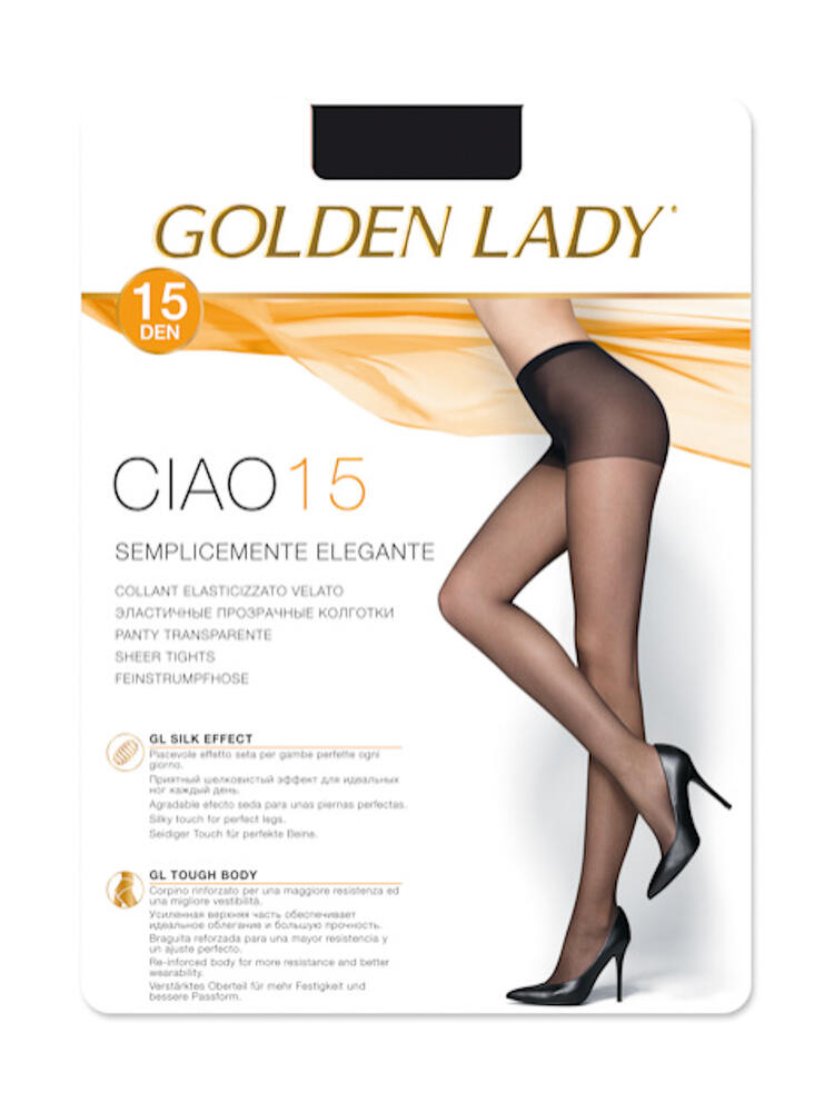 COLLANT DONNA GOLDEN LADY CIAO 15 Golden Lady