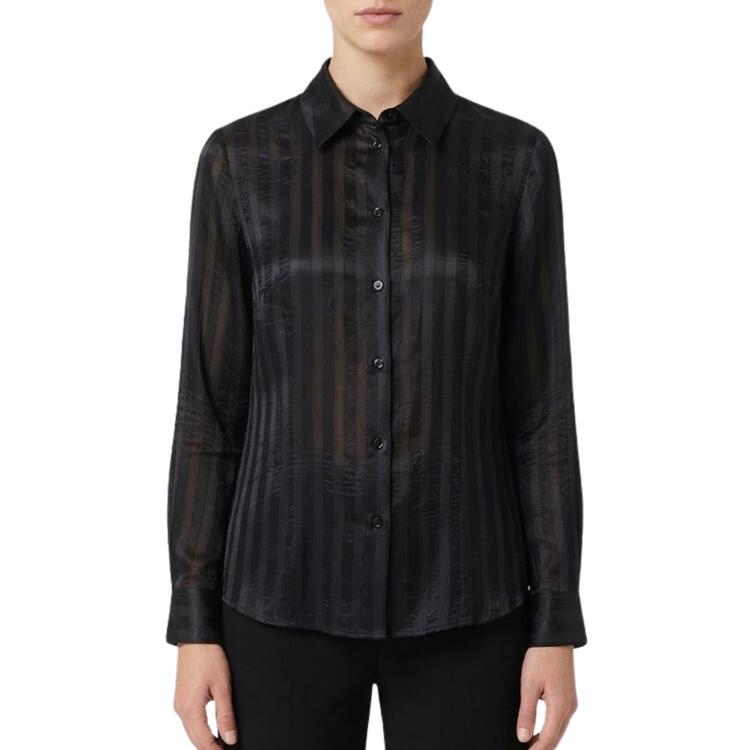 Camicia donna rigata in raso Carla Ferroni 50345 CARLA FERRONI