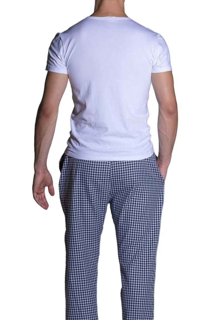 Pantalone pigiama uomo in tessuto camicia Olimpia 506 Olimpia