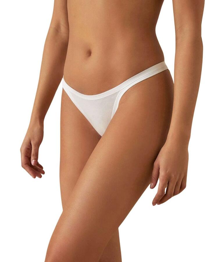 Slip donna tanga vita bassa in cotone modal elasticizzato Jadea 507 Jadea