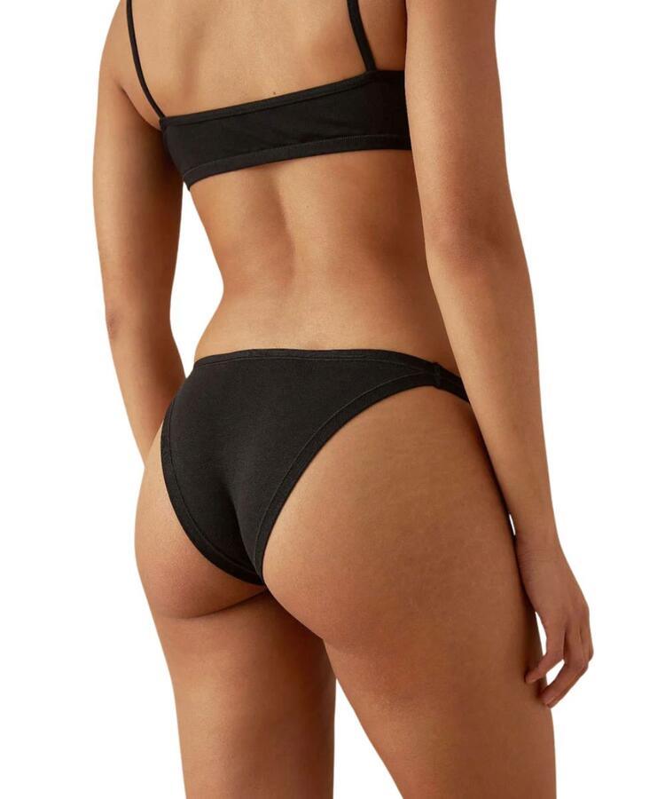 Slip donna tanga vita bassa in cotone modal elasticizzato Jadea 507 Jadea