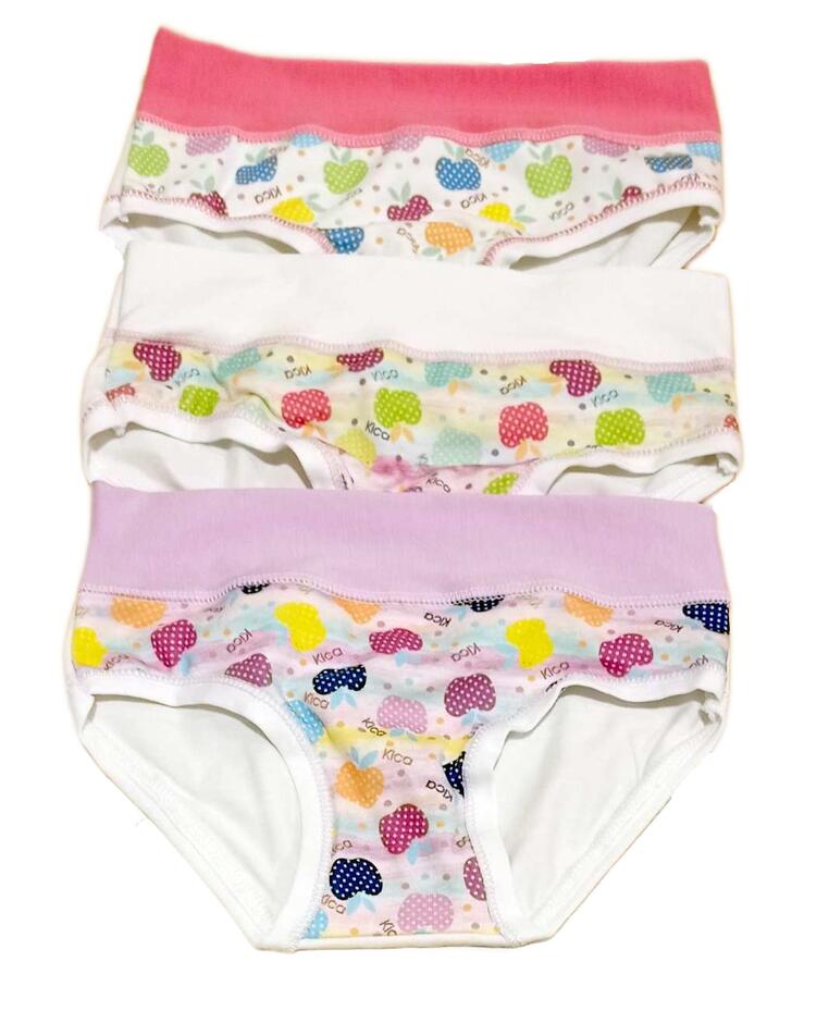 Slip bambina fascia alta in cotone elasticizzato Kika 518/A KICA