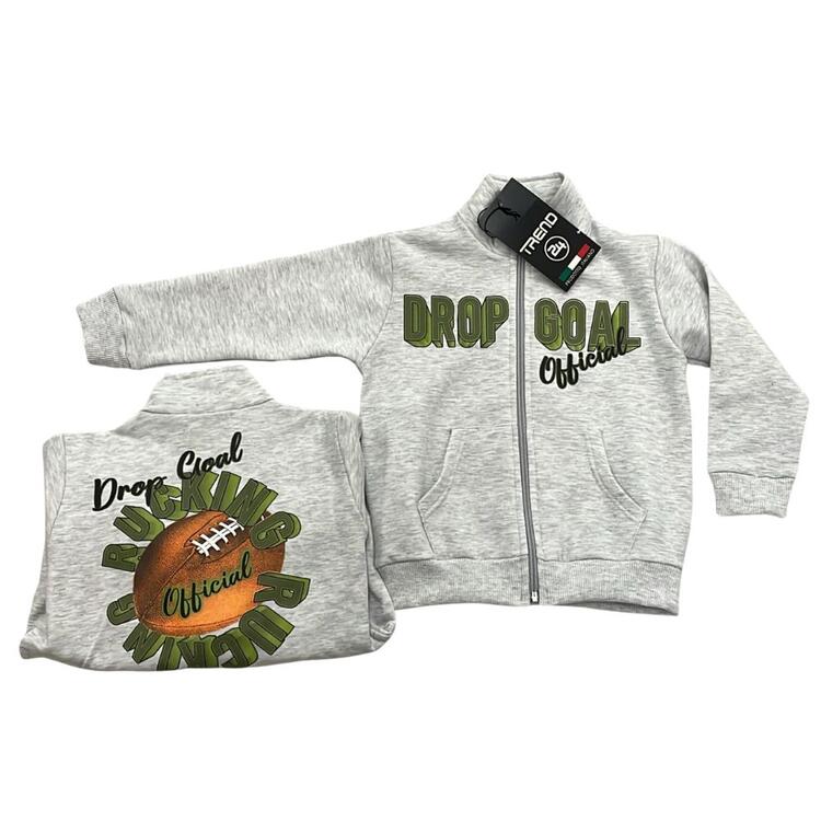 FELPA BAMBINO FELPATA FULL ZIP TREND 53TMB544 TREND