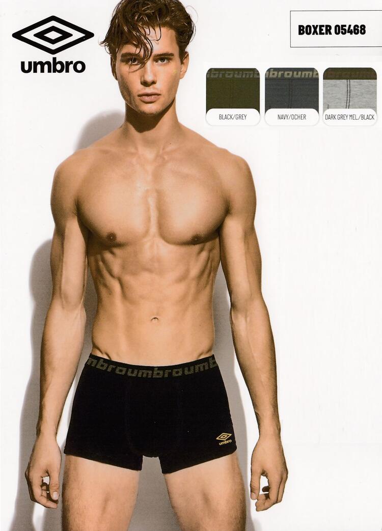 Boxer uomo in cotone elasticizzato Umbro UIB5468 Umbro