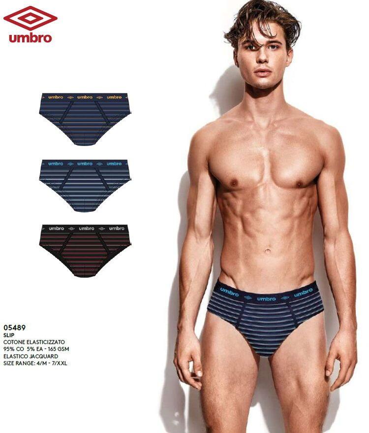 Slip uomo in cotone elasticizzato Umbro UIB5489S Umbro