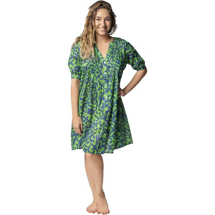 ABITO DONNA CAMICIA APERTO MANICA CORTA MARILA 583 MARILA