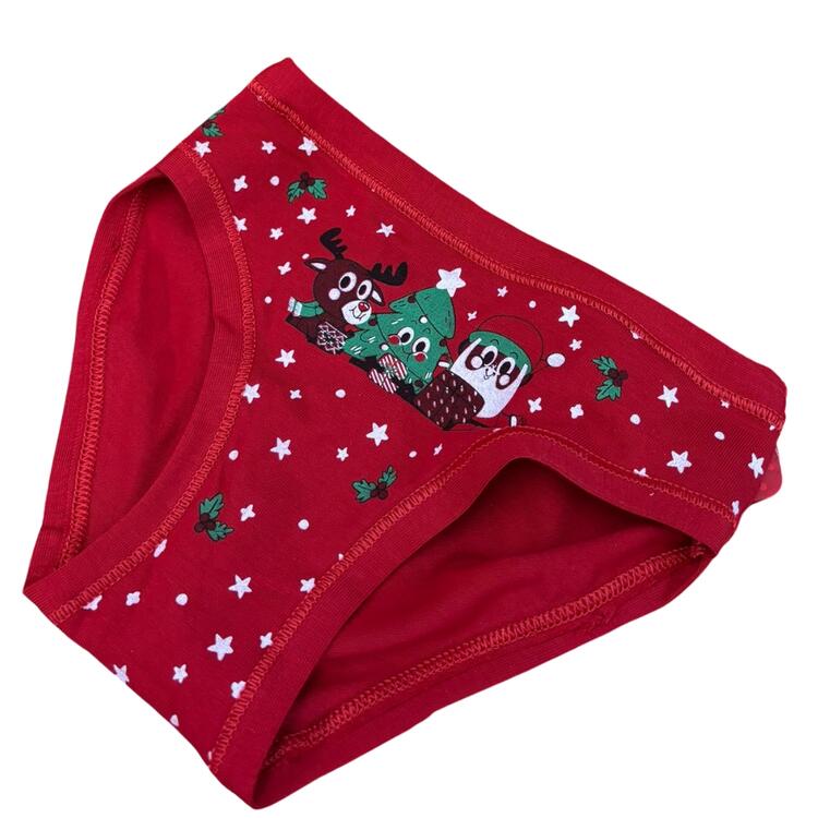 RED CHRISTMAS BABY SLIP 589 KICA