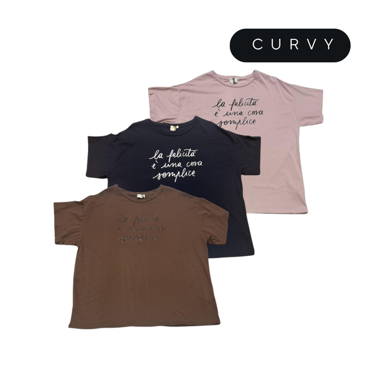 FLORA CURVY Damen-Kurzarmhemd 82868 FLORA