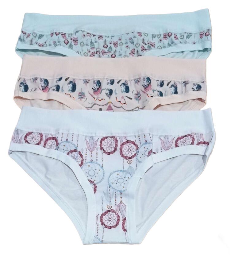 Emy Lovely Girl patterned women's boxer briefs 6553D LovelyGirl