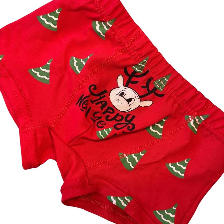 RED CHRISTMAS BOXER BOY 6585 KICO