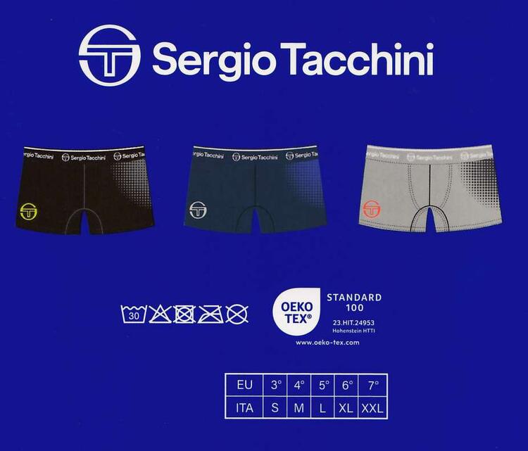 Boxer uomo in cotone elasticizzato Sergio Tacchini 7007B Sergio Tacchini