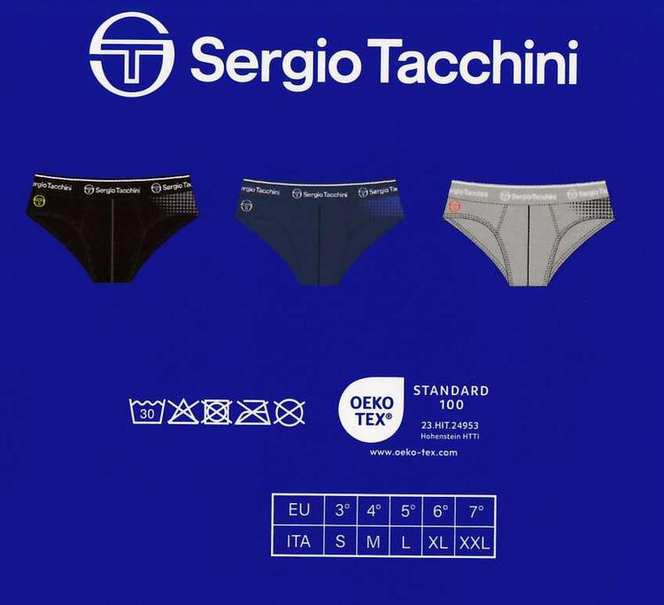 Slip uomo in cotone elasticizzato Sergio Tacchini 7007S Sergio Tacchini