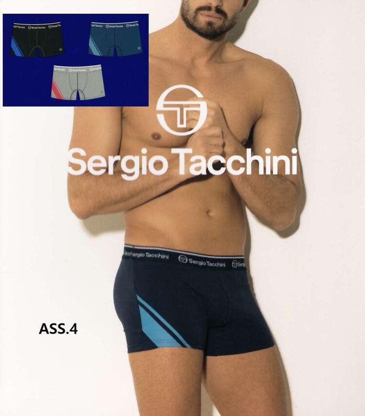 Boxer uomo moda in cotone elasticizzato Sergio Tacchini 7010B Sergio Tacchini