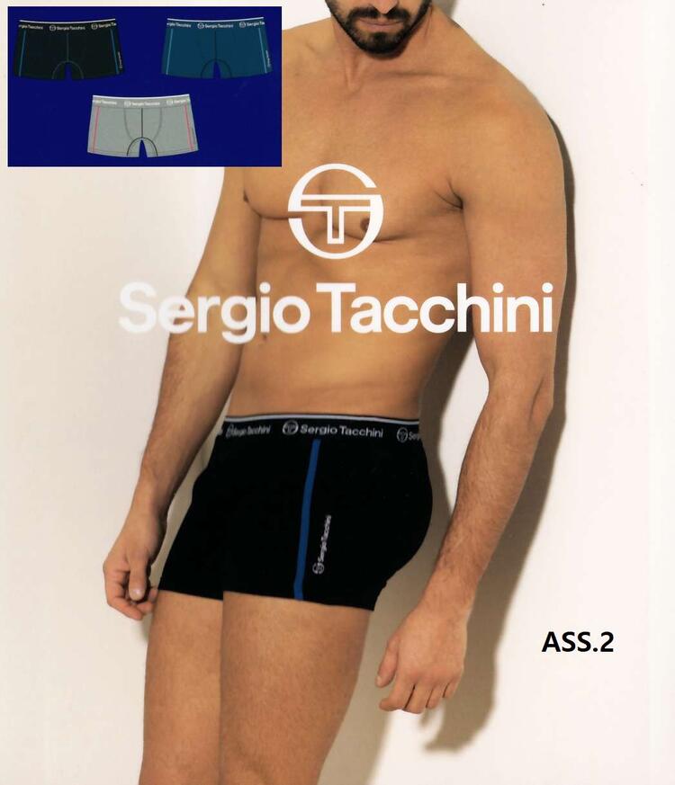 Boxer uomo moda in cotone elasticizzato Sergio Tacchini 7010B Sergio Tacchini