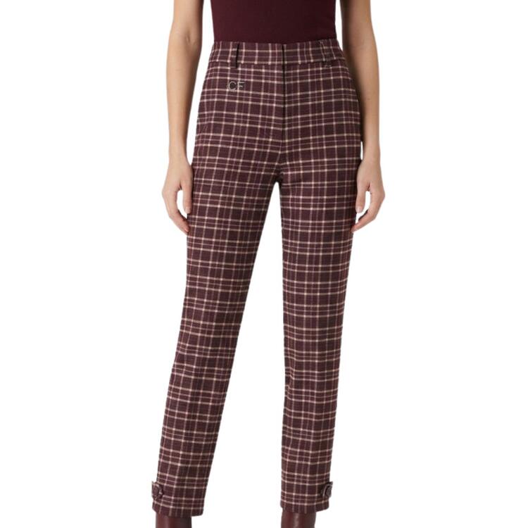 Pantalone donna scozzese Carla Ferroni 70493 CARLA FERRONI