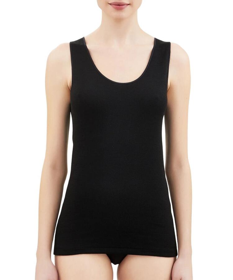 Canottiera donna a spalla larga lana e cotone Ragno Sintonia 072452 SL RAGNO