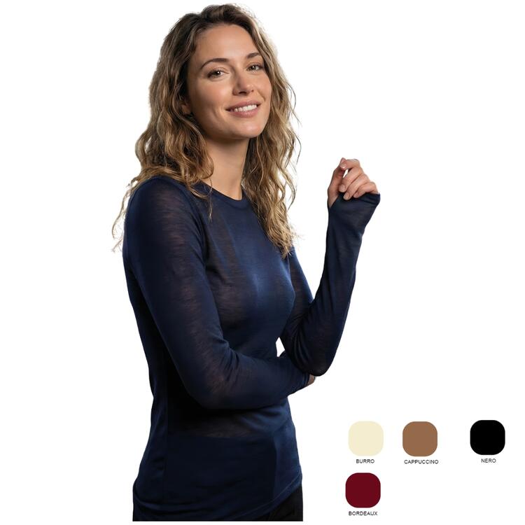 Maglia donna con foro pollice Intimami 74894 Intimami
