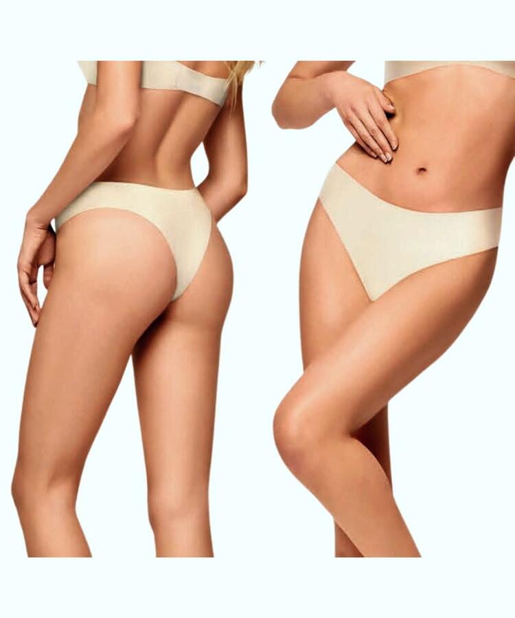 Brasiliana donna taglio vivo in cotone elasticizzato Naturalfit Infiore 776 Infiore