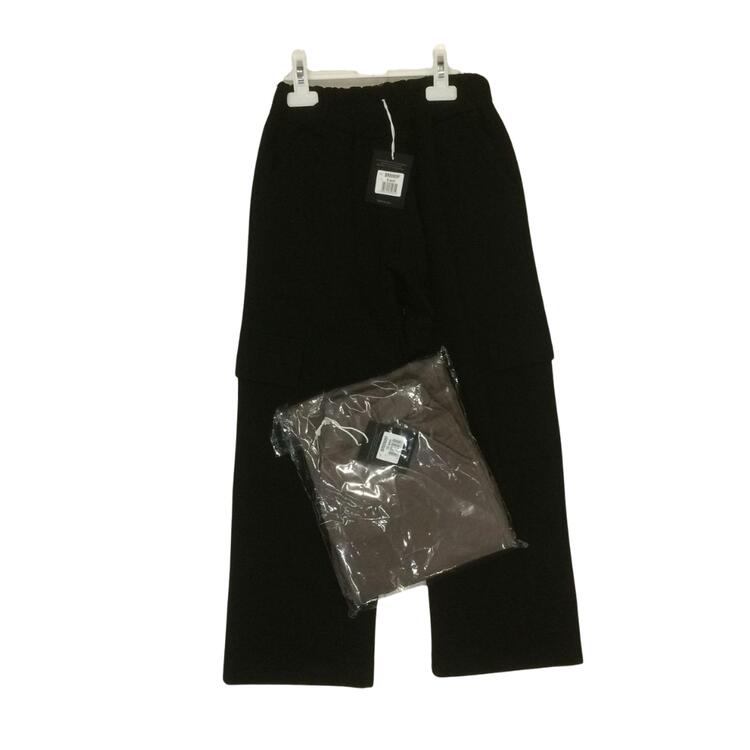 PANTALONE RAGAZZA CON TASCONI IN FELPINA BEMBO 80809 8-14 ANNI BEMBO