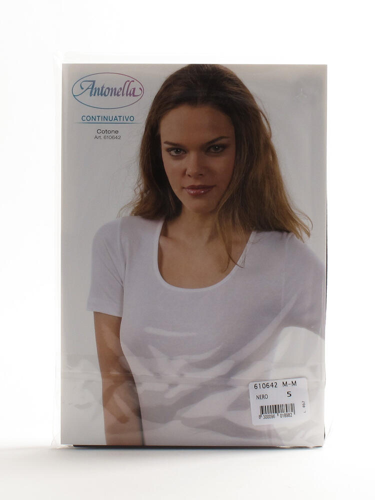 T-shirt donna in cotone Antonella 610642 tg.3-7 Antonella