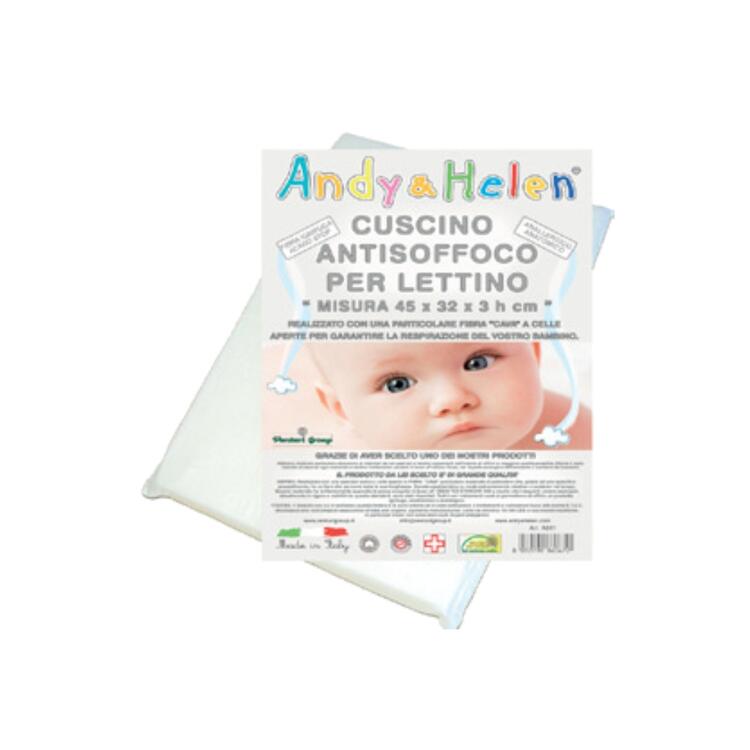 A011 ANTISUFFOCATION COT PILLOW Andy&Helen