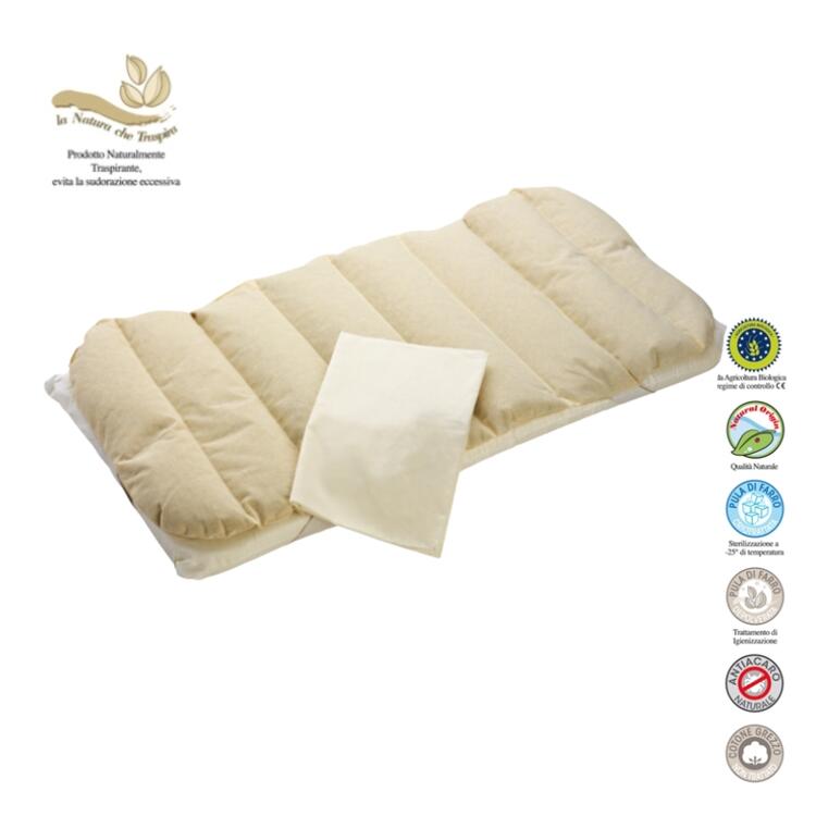 MATTRESS COVER FOR NEWBORN PRAM IN SPELLED PULA ANDY & HELEN BIO-08 Andy&Helen