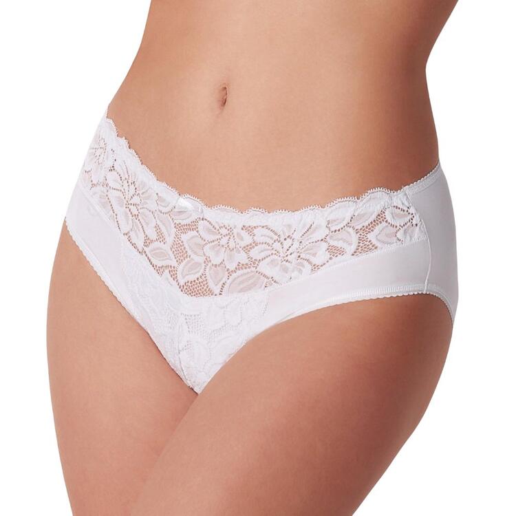 Slip donna in cotone-modal con pizzo Cotonella ADC88 Cotonella