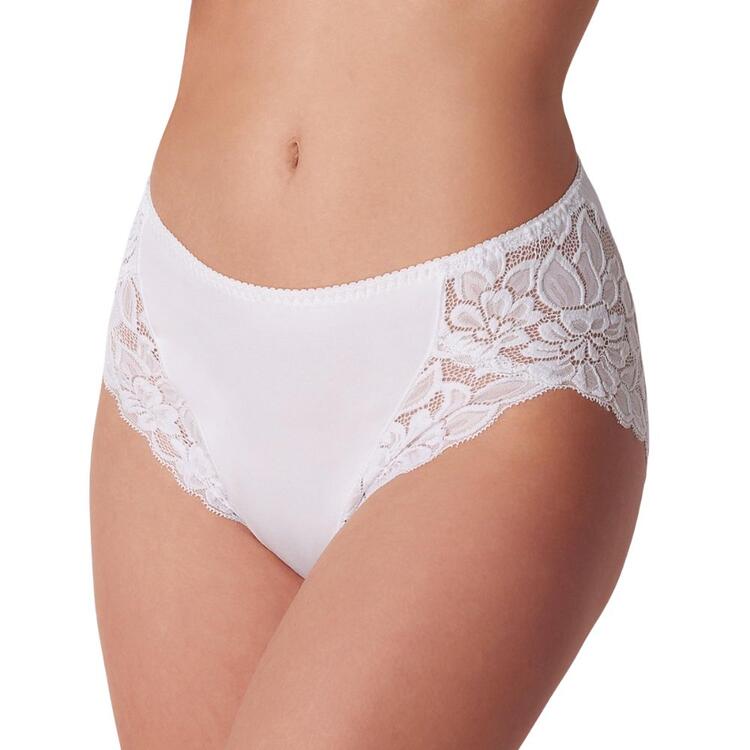 Slip donna midi in cotone-modal con pizzo Cotonella ADC89 Cotonella