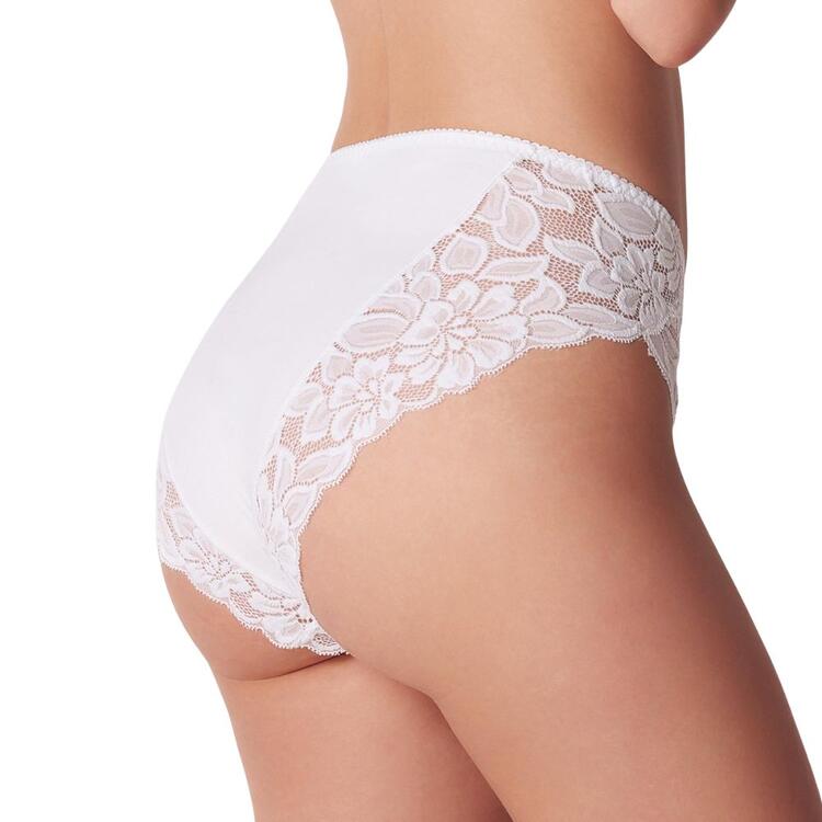 Slip donna midi in cotone-modal con pizzo Cotonella ADC89 Cotonella