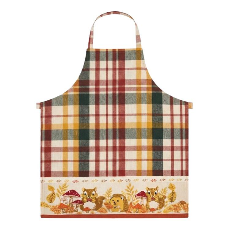 Grembiule da cucina Maison Shophie Autumn Squirrel 65x90  SOPHIE MAISON