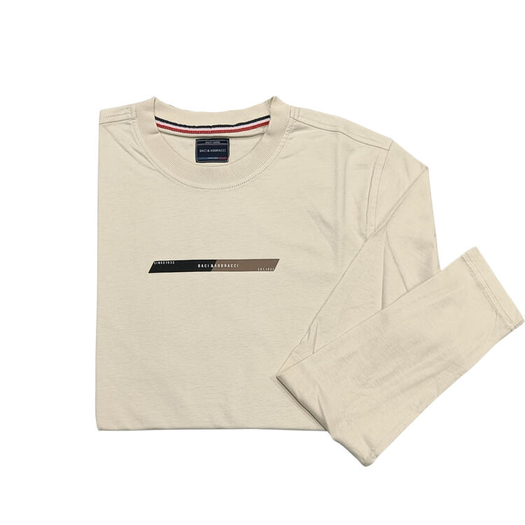 T-SHIRT UOMO MANICA LUNGA BACI&ABBRACCIO BAM5520 Baci & Abbracci
