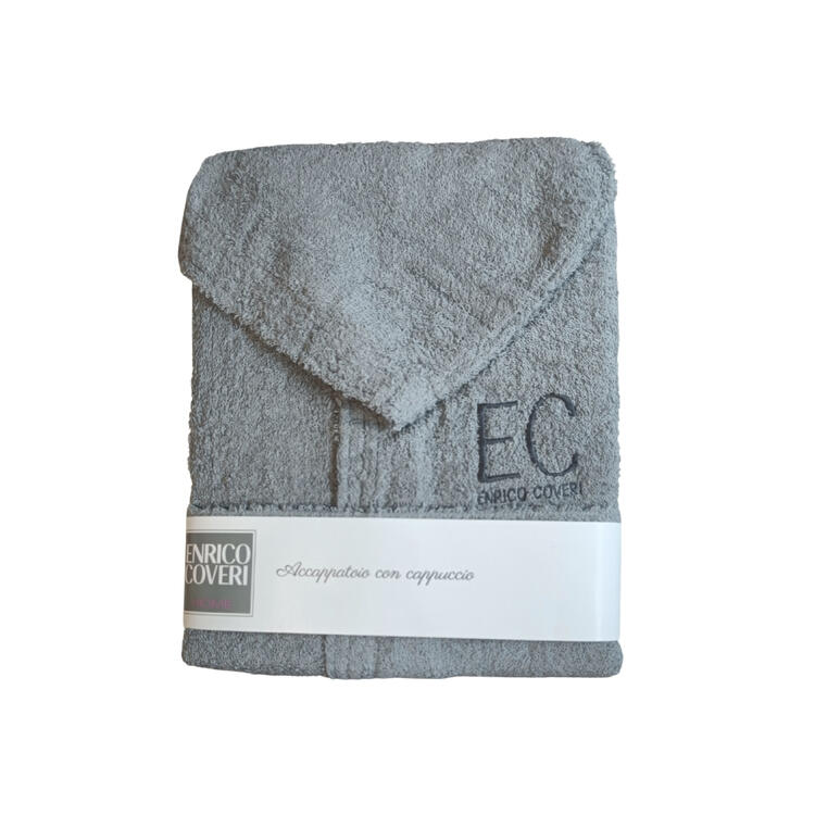 ACCAPPATOIO CON CAPPUCCIO UNISEX IN SPUGNA ENRICO COVERI COVERI