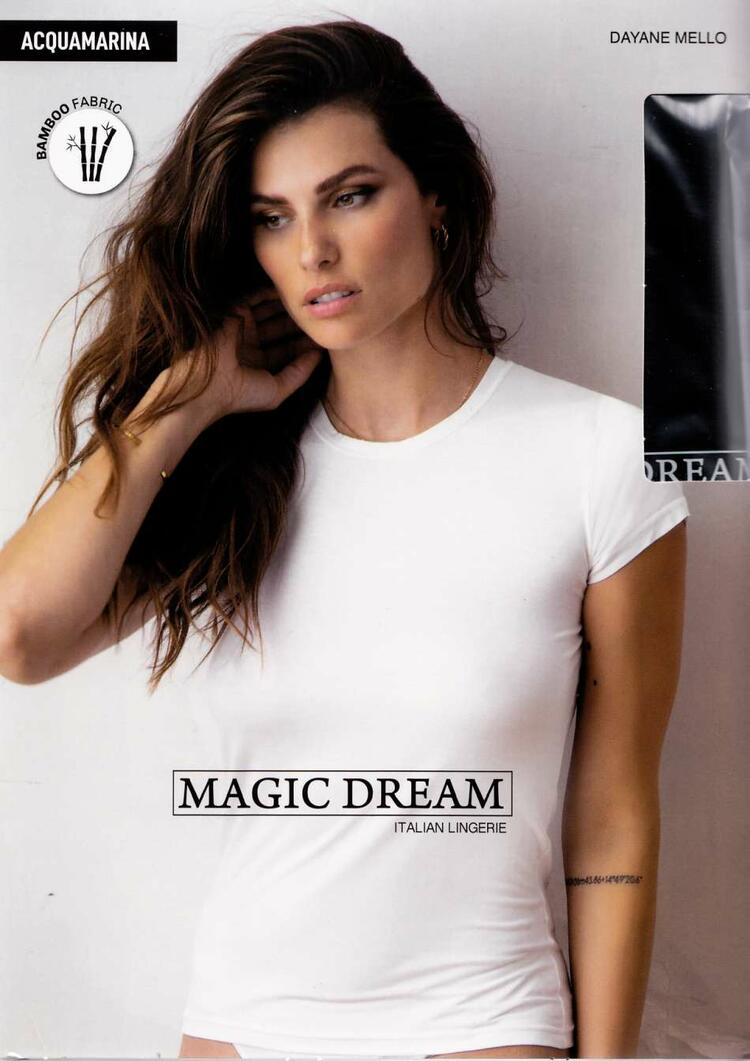 T-shirt donna in bamboo Magic Dream Acquamarina MAGIC DREAM