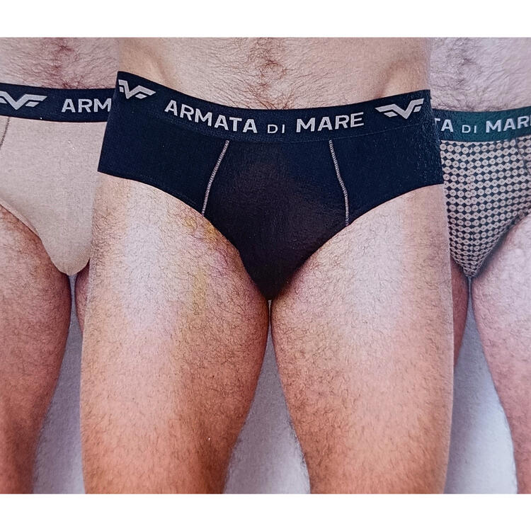 MEN'S STRETCH COTTON BRIEFS ARMAT DI MARE GT2439 Armata di Mare